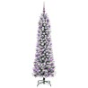 Sapin de Noël artificiel Blanc 180 cm PVC, métal et plastique 546980546980