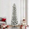 Sapin de Noël artificiel Blanc 240 cm PVC, métal et plastique 546984546984
