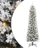 Sapin de Noël artificiel Blanc 240 cm PVC, métal et plastique 546984546984