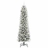 Sapin de Noël artificiel Blanc 240 cm PVC, métal et plastique 546984546984