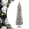 Sapin de Noël artificiel Blanc 240 cm PVC, métal et plastique 546985546985