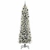 Sapin de Noël artificiel Blanc 240 cm PVC, métal et plastique 546985546985