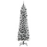Sapin de Noël artificiel Blanc 240 cm PVC, métal et plastique 546985546985