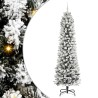 Sapin de Noël artificiel Blanc 240 cm PVC, métal et plastique 546986546986