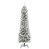 Sapin de Noël artificiel Blanc 240 cm PVC, métal et plastique 546986546986
