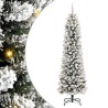Sapin de Noël artificiel Blanc 240 cm PVC, métal et plastique 546987546987