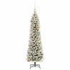 Sapin de Noël artificiel Blanc 120 cm PVC, métal et plastique 546989546989