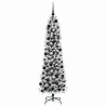 Sapin de Noël artificiel Blanc 180 cm PVC, métal et plastique 546994546994