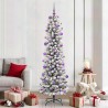 Sapin de Noël artificiel Blanc 210 cm PVC, métal et plastique 546995546995
