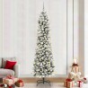 Sapin de Noël artificiel Blanc 240 cm PVC, métal et plastique 546997546997