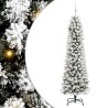 Sapin de Noël artificiel Blanc 210 cm PVC, métal et plastique 546998546998