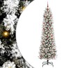 Sapin de Noël artificiel Blanc 240 cm PVC, métal et plastique 546999546999