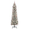 Sapin de Noël artificiel Blanc 240 cm PVC, métal et plastique 546999546999