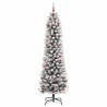 Sapin de Noël artificiel Blanc 240 cm PVC, métal et plastique 546999546999
