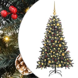 Sapin de Noël artificiel Vert 150 cm PVC, plastique et acier 547003547003