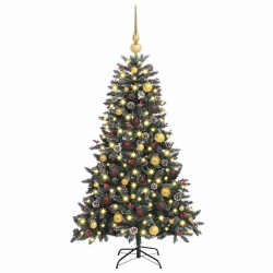 Sapin de Noël artificiel Vert 150 cm PVC, plastique et acier 547003547003