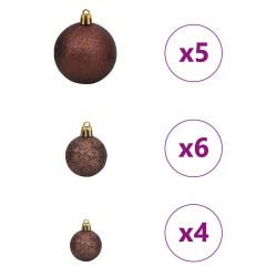 Sapin de Noël artificiel Vert 150 cm PVC, plastique et acier 547003547003