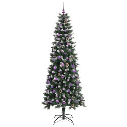 Sapin de Noël artificiel Vert 240 cm PVC, plastique et acier 547004547004