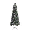 Sapin de Noël artificiel Vert 240 cm PVC, plastique et acier 547004547004