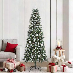 Sapin de Noël artificiel Vert 210 cm PVC, plastique et acier 547005547005
