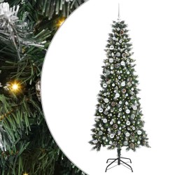 Sapin de Noël artificiel Vert 210 cm PVC, plastique et acier 547005547005
