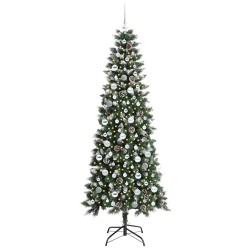 Sapin de Noël artificiel Vert 210 cm PVC, plastique et acier 547005547005