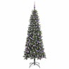 Sapin de Noël artificiel Vert 210 cm PVC, plastique et acier 547006547006