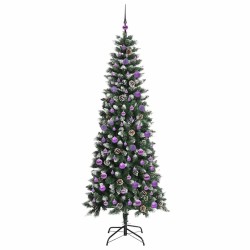 Sapin de Noël artificiel Vert 210 cm PVC, plastique et acier 547006547006