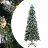 Sapin de Noël artificiel Vert 210 cm PVC, plastique et acier 547007547007