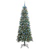 Sapin de Noël artificiel Vert 210 cm PVC, plastique et acier 547007547007