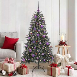 Sapin de Noël artificiel Vert 150 cm PVC, plastique et acier 547008547008