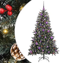 Sapin de Noël artificiel Vert 150 cm PVC, plastique et acier 547008547008