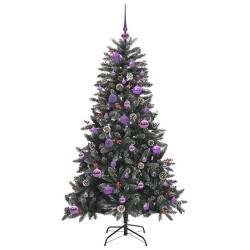 Sapin de Noël artificiel Vert 150 cm PVC, plastique et acier 547008547008