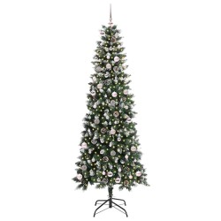 Sapin de Noël artificiel Vert 240 cm PVC, plastique et acier 547010547010