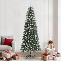Sapin de Noël artificiel Vert 240 cm PVC, plastique et acier 547011547011