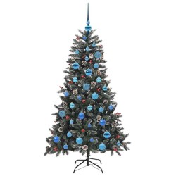 Sapin de Noël artificiel Vert 150 cm PVC, plastique et acier 547013547013