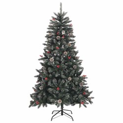 Sapin de Noël artificiel Vert 150 cm PVC, plastique et acier 547013547013