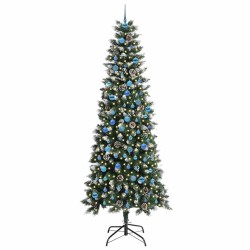 Sapin de Noël artificiel Vert 240 cm PVC, plastique et acier 547014547014