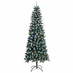 Sapin de Noël artificiel Vert 240 cm PVC, plastique et acier 547014547014