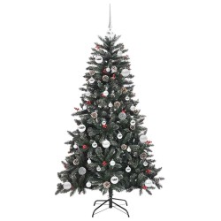 Sapin de Noël artificiel Vert 150 cm PVC, plastique et acier 547015547015