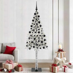Sapin de Noël avec 300 LED Blanc 210 cm PE et Acier 547016547016