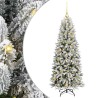 Sapin de Noël artificiel avec 150 LED avec support Blanc 120 cm 547017547017