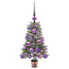 Sapin de Noël avec 150 LED avec support Vert 65 cm PE 547020547020