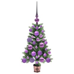 Sapin de Noël avec 150 LED avec support Vert 65 cm PE 547020547020