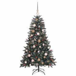 Sapin de Noël artificiel Vert 150 cm PVC, plastique et acier 547022547022