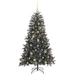Sapin de Noël artificiel Vert 150 cm PVC, plastique et acier 547023547023