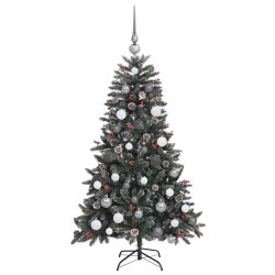 Sapin de Noël artificiel Vert 150 cm PVC, plastique et acier 547024547024