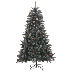 Sapin de Noël artificiel Vert 150 cm PVC, plastique et acier 547024547024