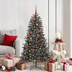 Sapin de Noël artificiel Vert 150 cm PVC, plastique et acier 547025547025