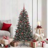 Sapin de Noël artificiel Vert 150 cm PVC, plastique et acier 547025547025